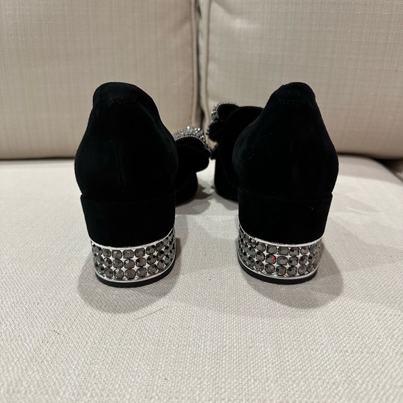 Jeffrey Campbell Valenti Bow Heel Loafers - Picture 2 of 4